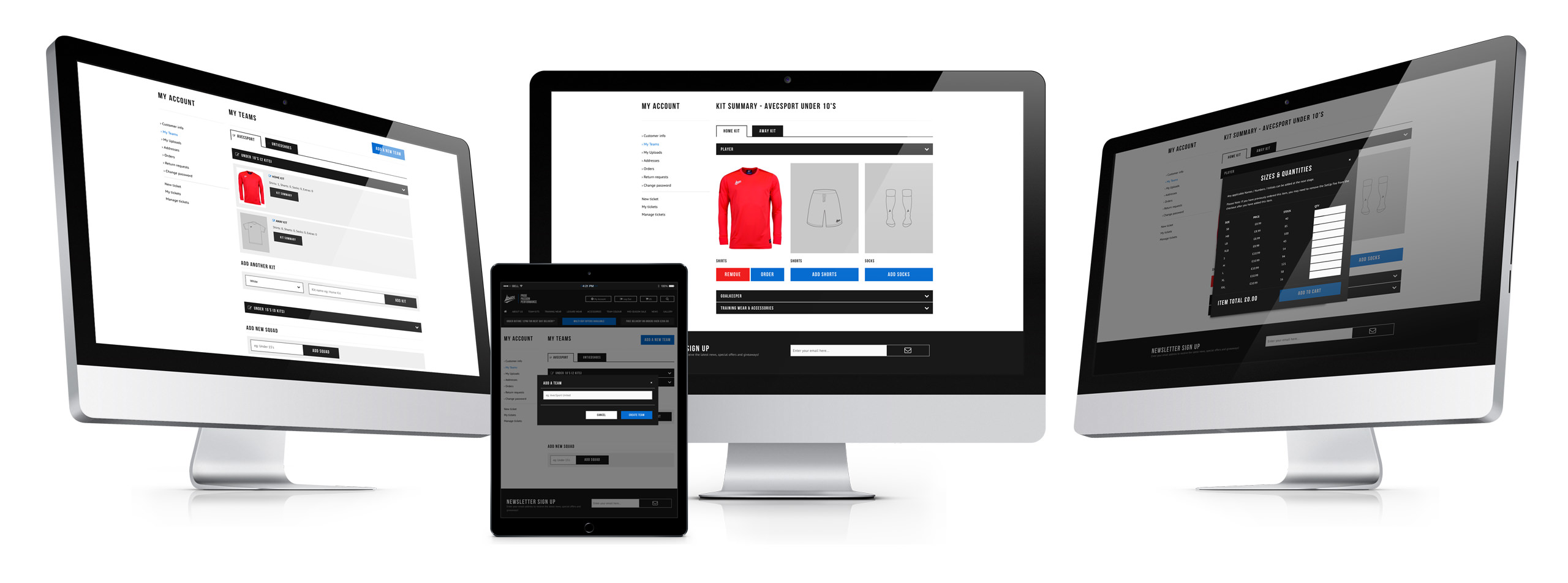 Avec Sports - My Teams