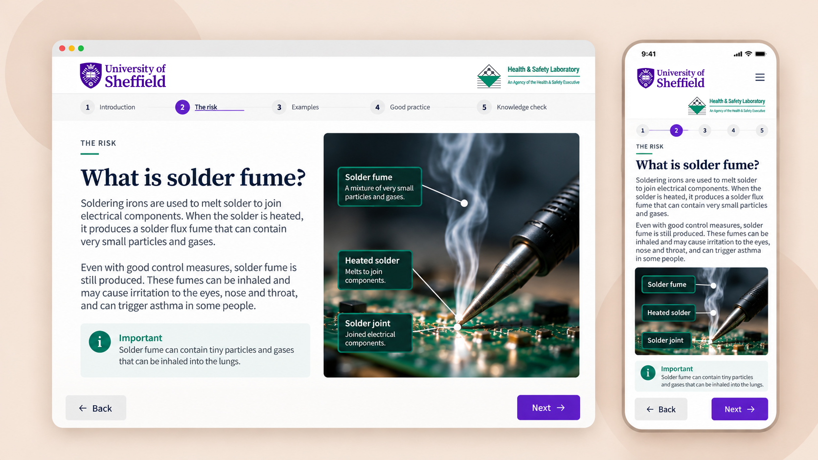 Solder Fume Case Study - What is solder fume