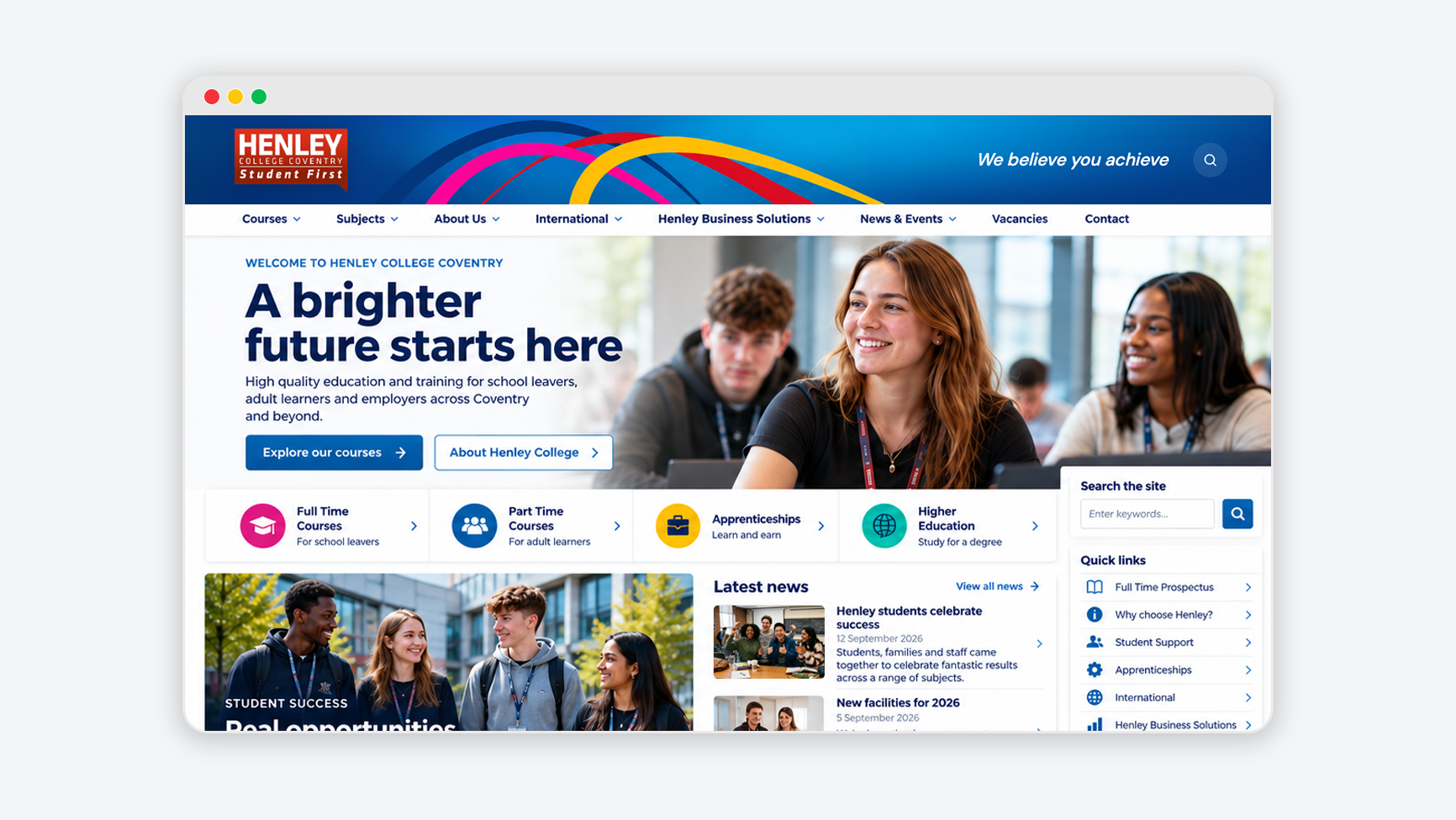 henley case study homepage