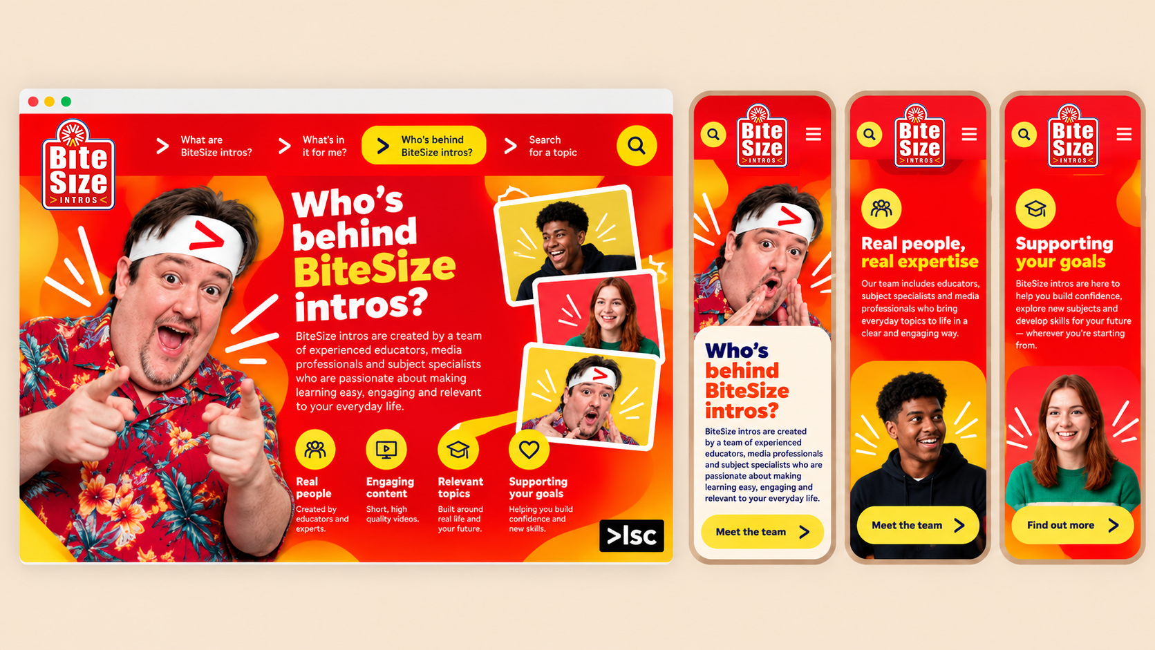 Case Study - bitesize intros educational ui