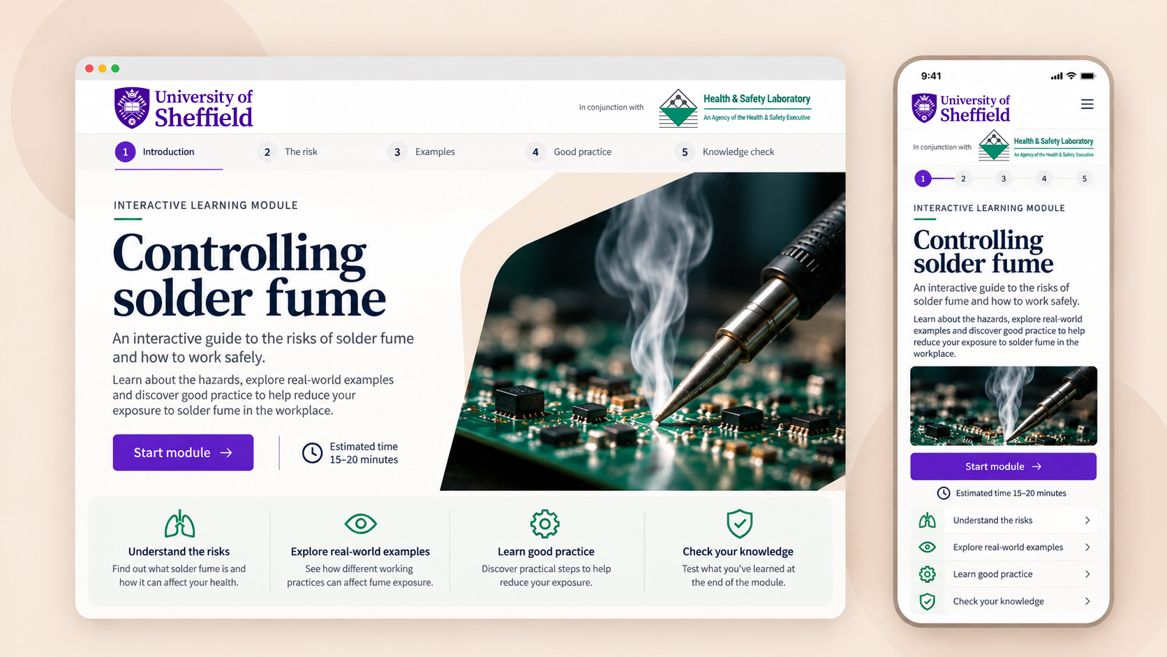 Controlling Solder Fume - A case study
